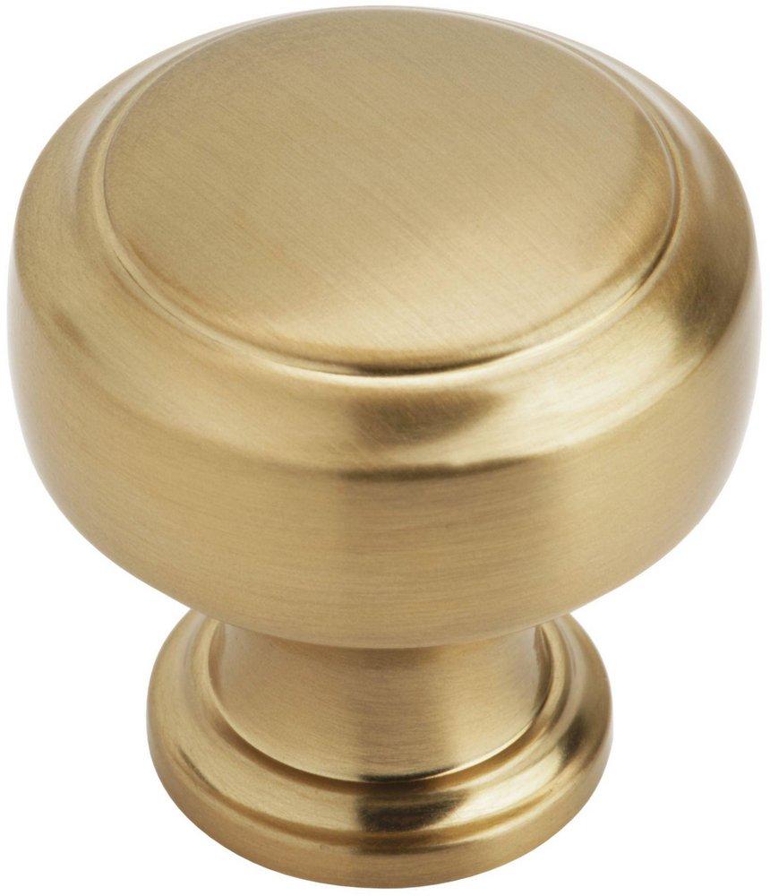 HIGHLAND RIDGE 1-3/16 IN 30 MM DIAMETER CHAMPAGNE BRONZE CABINET KNOB 
