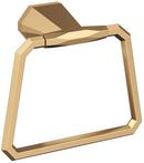 Closed Towel Ring in Champagne Bronze