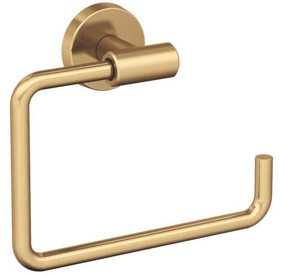 Contemporary 6-7/16 in Length Towel Ring in Champagne Bronze 