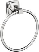 STATURE CHROME TRANSITIONAL 7-9/16 IN 192 MM LENGTH TOWEL RING 