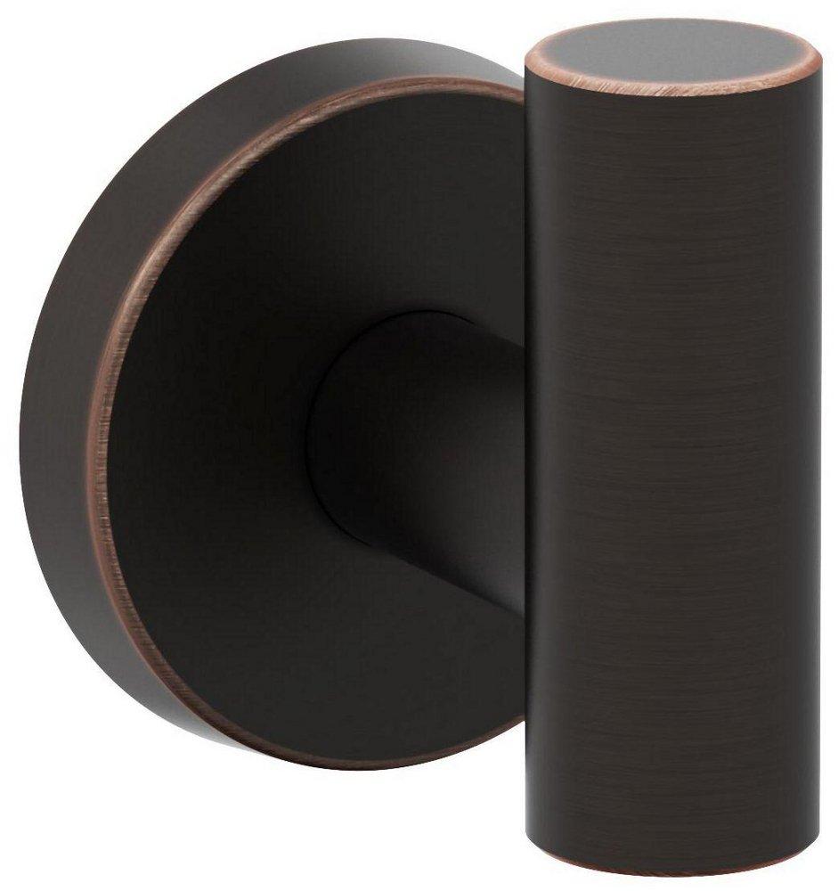ARRONDI OIL RUBBED BRONZE CONTEMPORARY SINGLE ROBE HOOK 