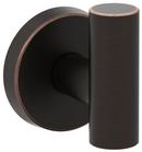 ARRONDI OIL RUBBED BRONZE CONTEMPORARY SINGLE ROBE HOOK 