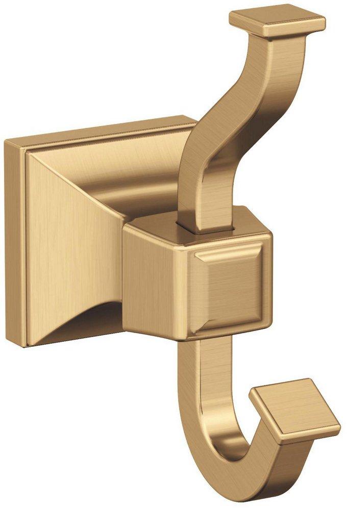 MULHOLLAND CHAMPAGNE BRONZE TRADITIONAL SINGLE ROBE HOOK 