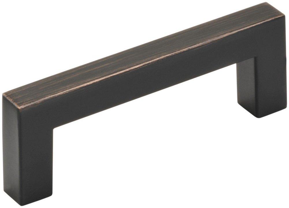 MONUMENT 3 IN 76 MM CENTER-TO-CENTER OIL RUBBED BRONZE CABINET PULL 