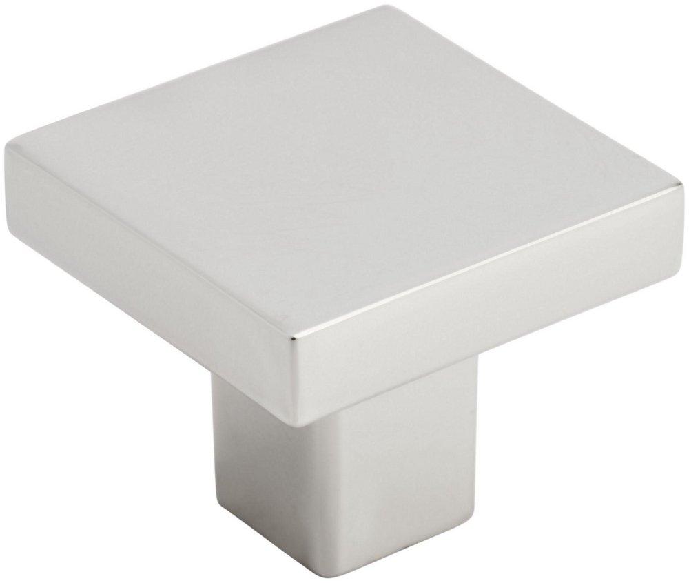 MONUMENT 1-3/16 IN 30 MM LENGTH POLISHED NICKEL CABINET KNOB 
