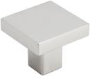 1-3/16 in. Square Knob in Polished Nickel