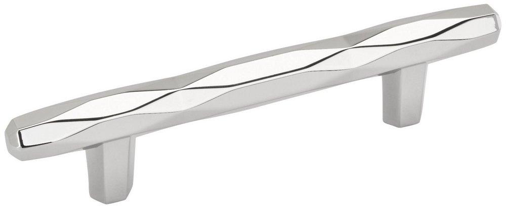 ST. VINCENT 3-3/4 IN 96 MM CENTER-TO-CENTER POLISHED CHROME CABINET PULL 