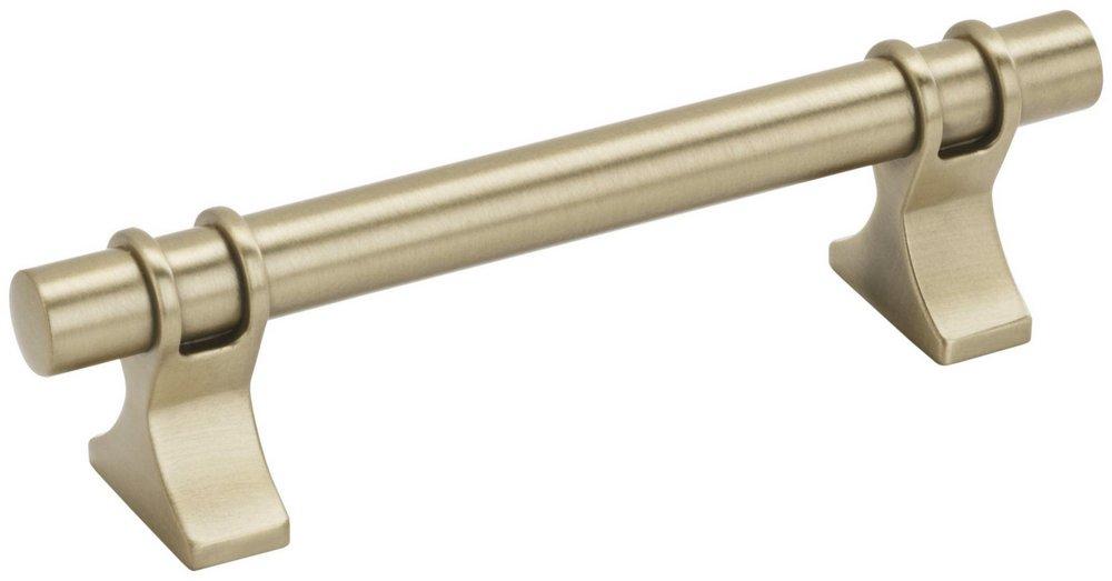 DAVENPORT 3-3/4 IN 96 MM CENTER-TO-CENTER GOLDEN CHAMPAGNE CABINET PULL 