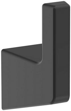 Single Robe Hook in Matte Black