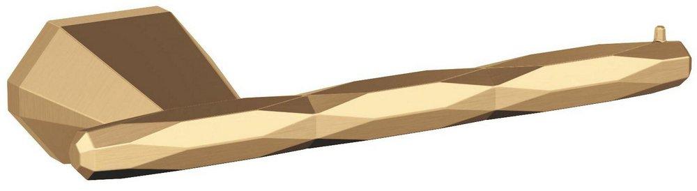 ST. VINCENT CHAMPAGNE BRONZE CONTEMPORARY SINGLE POST TOILET PAPER HOLDER 