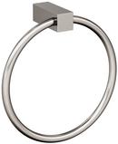 MONUMENT BRUSHED NICKEL CONTEMPORARY 6-1/2 IN 165 MM LENGTH TOWEL RING 