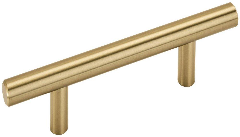 BAR PULLS 3 IN 76 MM CENTER-TO-CENTER CHAMPAGNE BRONZE CABINET PULL 