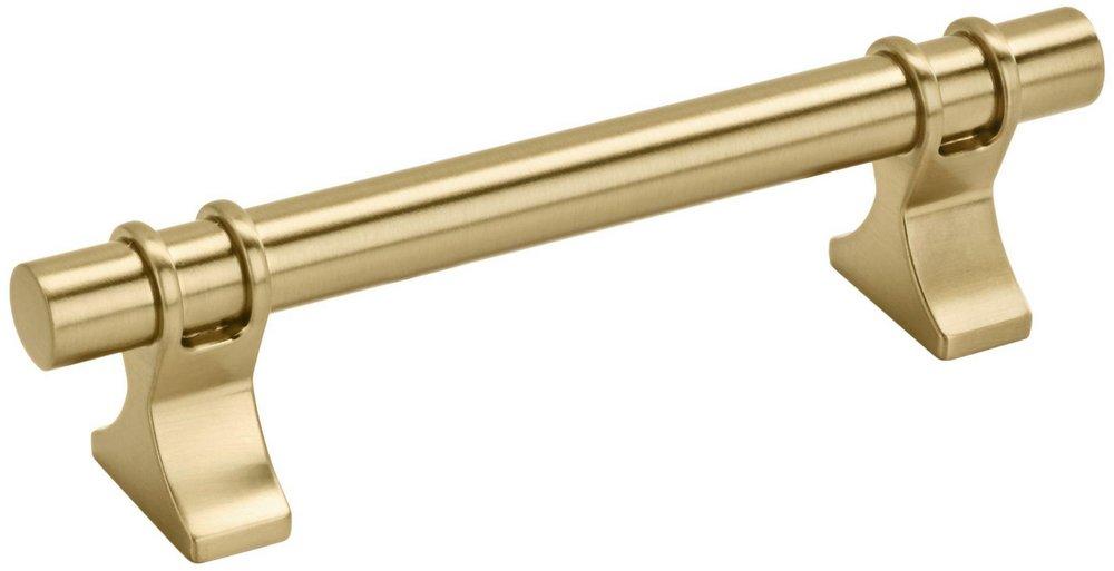 DAVENPORT 3-3/4 IN 96 MM CENTER-TO-CENTER CHAMPAGNE BRONZE CABINET PULL 