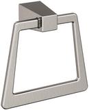 Closed Towel Ring in Brushed Nickel