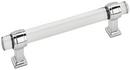 5-1/16 in. Center-to-Center Pull in Clear/Polished Chrome