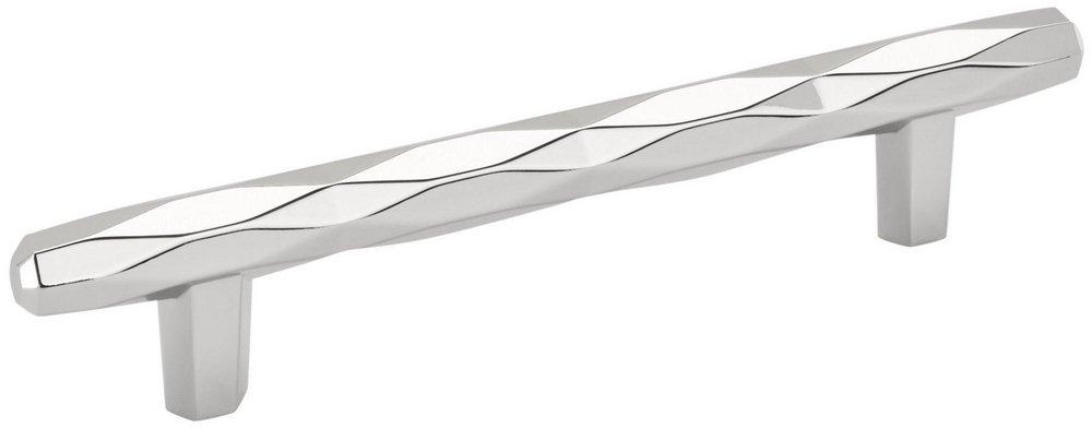 ST. VINCENT 5-1/16 IN 128 MM CENTER-TO-CENTER POLISHED CHROME CABINET PULL 