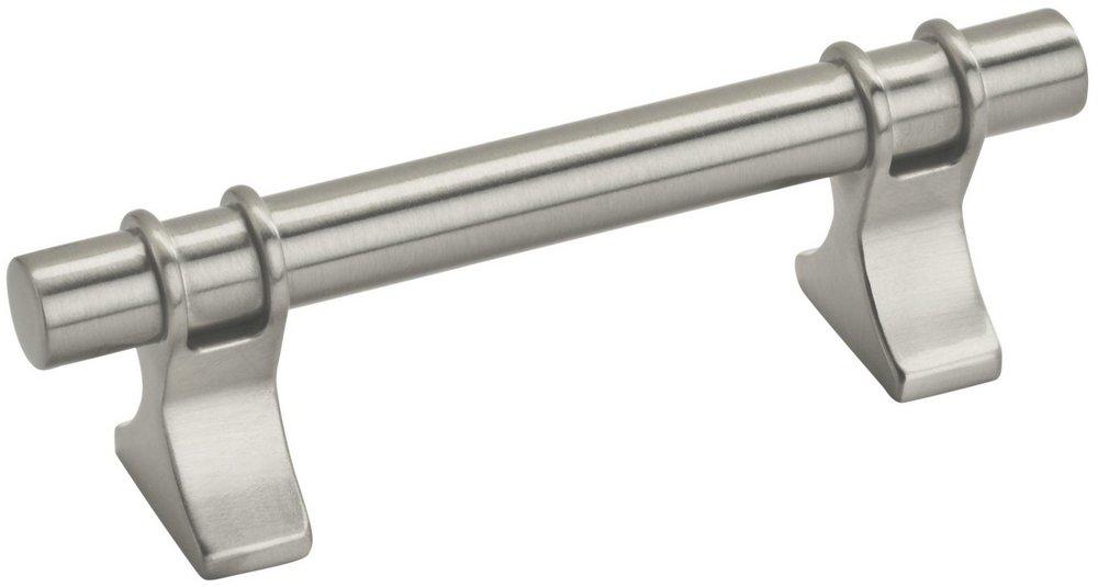 DAVENPORT 3 IN 76 MM CENTER-TO-CENTER SATIN NICKEL CABINET PULL 