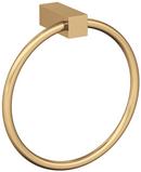 MONUMENT CHAMPAGNE BRONZE CONTEMPORARY 6-1/2 IN 165 MM LENGTH TOWEL RING 