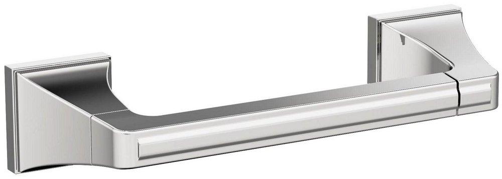 Pivoting Double Post Toilet Paper Holder in Chrome 