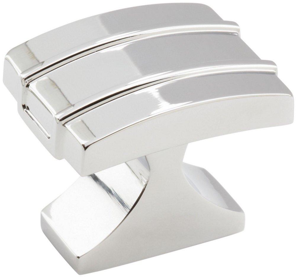 DAVENPORT 1-1/4 IN 32 MM LENGTH POLISHED CHROME CABINET KNOB 