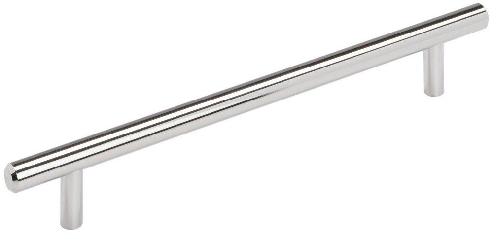 BAR PULLS 7-9/16 IN 192 MM CENTER-TO-CENTER POLISHED CHROME CABINET PULL 