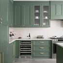 APPOINT 5-1/16 IN & 6-5/16 IN 128 MM & 160 MM CENTER-TO-CENTER GOLDEN CHAMPAGNE CABINET CUP PULL 