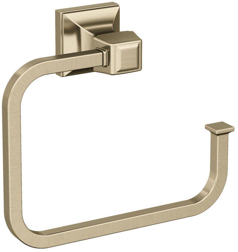 MULHOLLAND GOLDEN CHAMPAGNE TRADITIONAL 5-3/4 IN 146 MM LENGTH TOWEL RING 