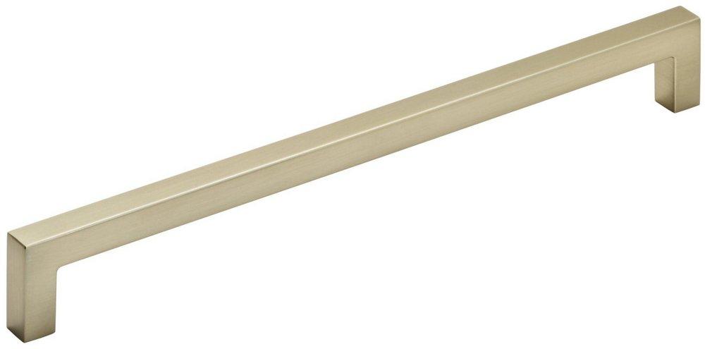 MONUMENT 8-13/16 IN 224 MM CENTER-TO-CENTER GOLDEN CHAMPAGNE CABINET PULL 