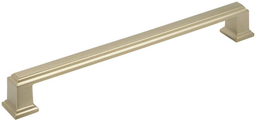 APPOINT 7-9/16 IN 192 MM CENTER-TO-CENTER GOLDEN CHAMPAGNE CABINET PULL 
