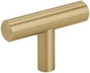 BAR PULLS 1-15/16 IN 49 MM LENGTH CHAMPAGNE BRONZE CABINET KNOB 
