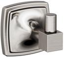 STATURE BRUSHED NICKEL TRANSITIONAL SINGLE ROBE HOOK 