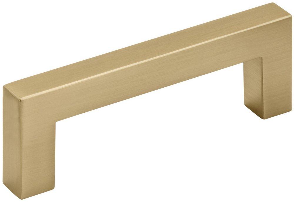 MONUMENT 3 IN 76 MM CENTER-TO-CENTER CHAMPAGNE BRONZE CABINET PULL 