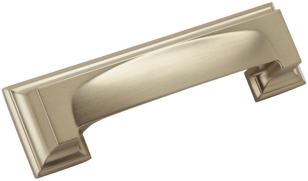 APPOINT 3 IN & 3-3/4 IN 76MM & 96 MM CENTER-TO-CENTER GOLDEN CHAMPAGNE CABINET CUP PULL 