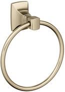 Round Closed Towel Ring in Golden Champagne