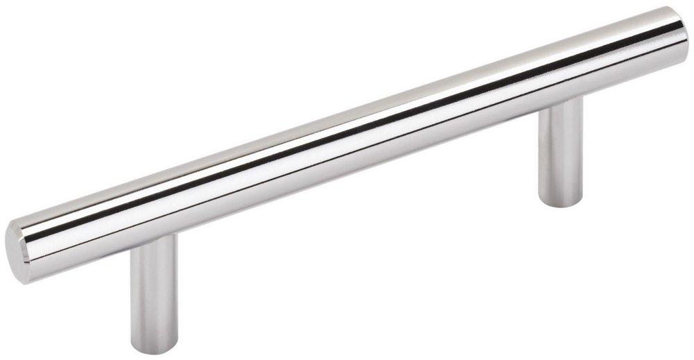 BAR PULLS 3-3/4 IN 96 MM CENTER-TO-CENTER POLISHED CHROME CABINET PULL 