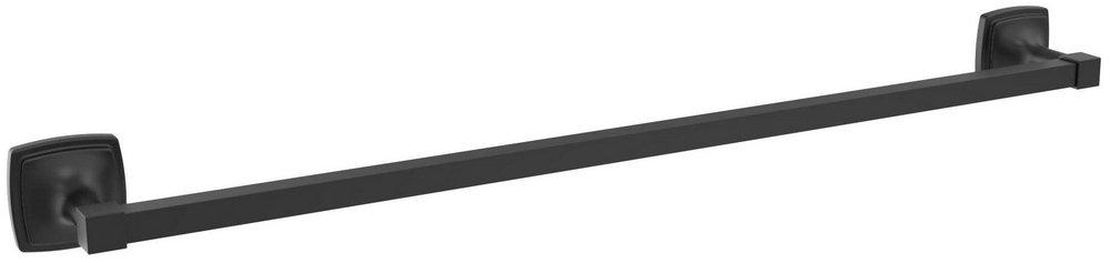 STATURE MATTE BLACK TRANSITIONAL 24 IN 610 MM TOWEL BAR 