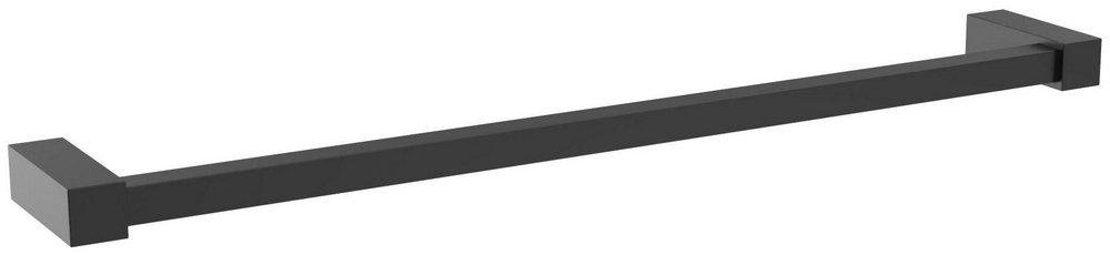 MONUMENT MATTE BLACK CONTEMPORARY 18 IN 457 MM TOWEL BAR 
