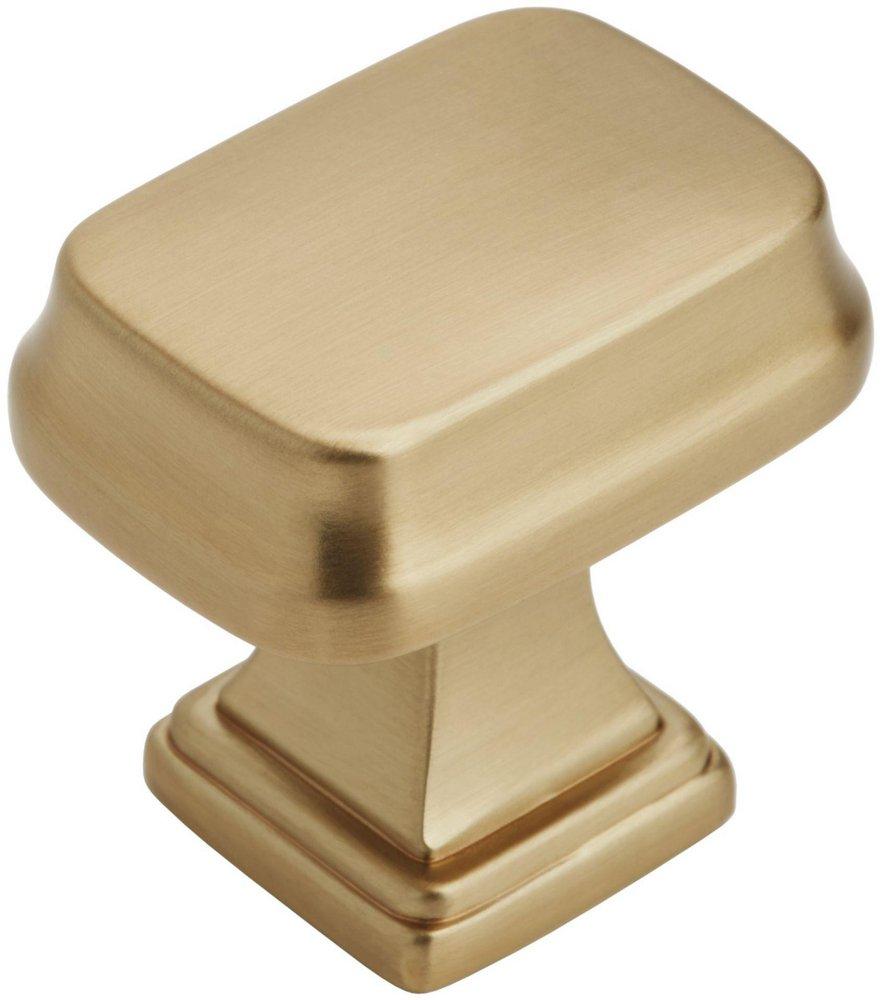 REVITALIZE 1-1/4 IN 32 MM LENGTH CHAMPAGNE BRONZE CABINET KNOB 