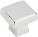 1-3/16 in. Square Cabinet Knob in Polished Chrome