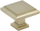1-1/4 in. Square Cabinet Knob in Golden Champagne