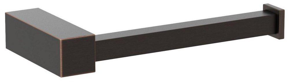 MONUMENT OIL RUBBED BRONZE CONTEMPORARY SINGLE POST TOILET PAPER HOLDER 