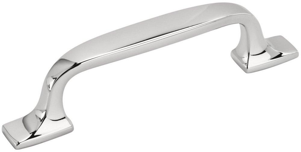 HIGHLAND RIDGE 3 IN 76 MM CENTER-TO-CENTER POLISHED CHROME CABINET PULL 