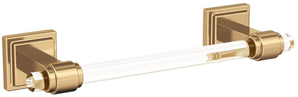 GLACIO CLEAR/CHAMPAGNE BRONZE CONTEMPORARY 8 IN. 203 MM TOWEL BAR 