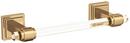 GLACIO CLEAR/CHAMPAGNE BRONZE CONTEMPORARY 8 IN. 203 MM TOWEL BAR 