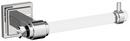 Wall Mount Toilet Tissue Holder in Clear/Chrome