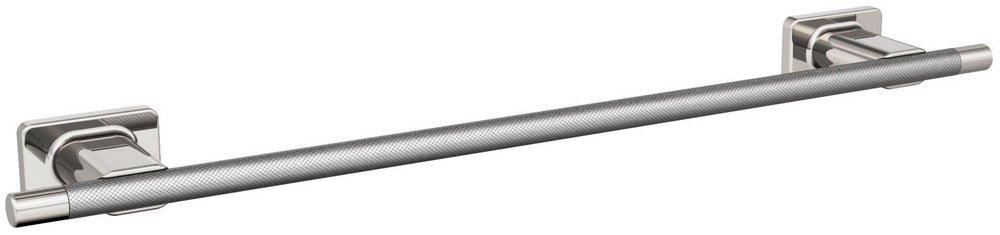 ESQUIRE POLISHED NICKEL/STAINLESS STEEL CONTEMPORARY 18 IN 457 MM TOWEL BAR 