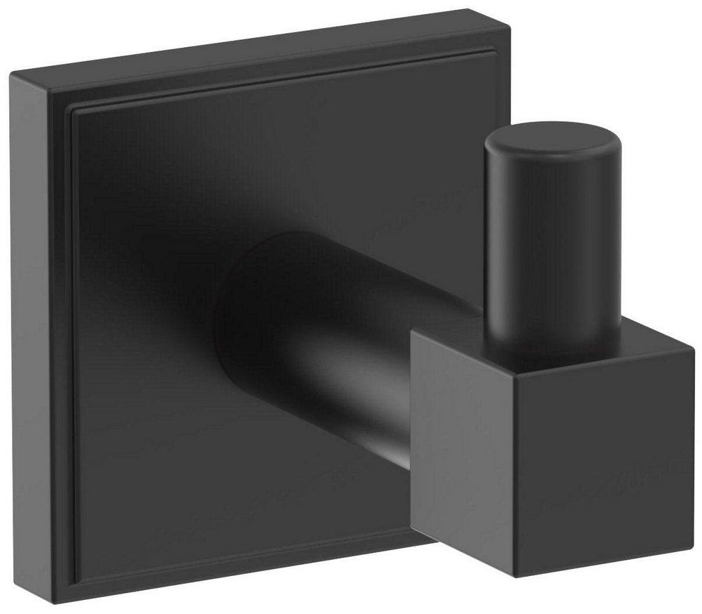 Single Robe Hook in Matte Black 