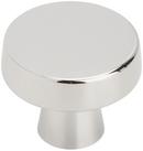 1-5/16 in. Round Knob in Polished Chrome