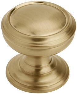 1-1/4 in. Cabinet Knob in Champagne Bronze