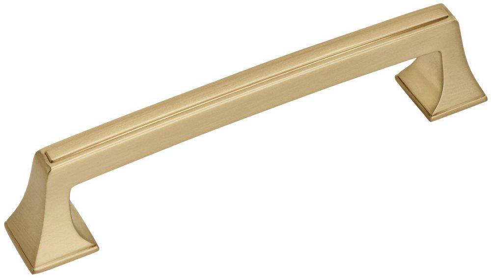 MULHOLLAND 5-1/16 IN 128 MM CENTER-TO-CENTER CHAMPAGNE BRONZE CABINET PULL 
